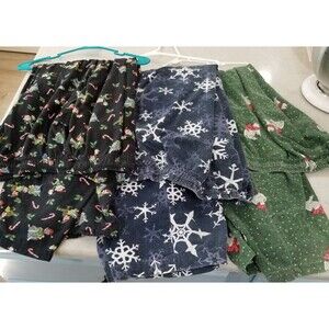 King Size direct mens size 3xl big pajama pants christmas and holiday prints 3ct